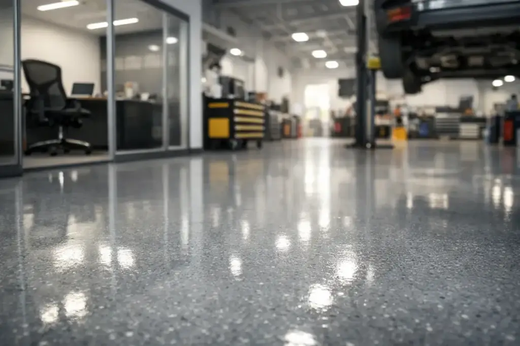 Commercial Epoxy Flooring for Hardworking Spaces