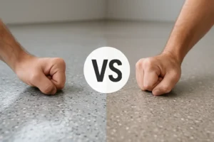 Epoxy vs Polyaspartic Floors: What Holds Up