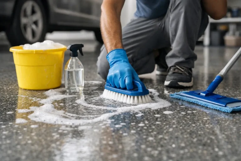 How to Clean an Epoxy Garage Floor