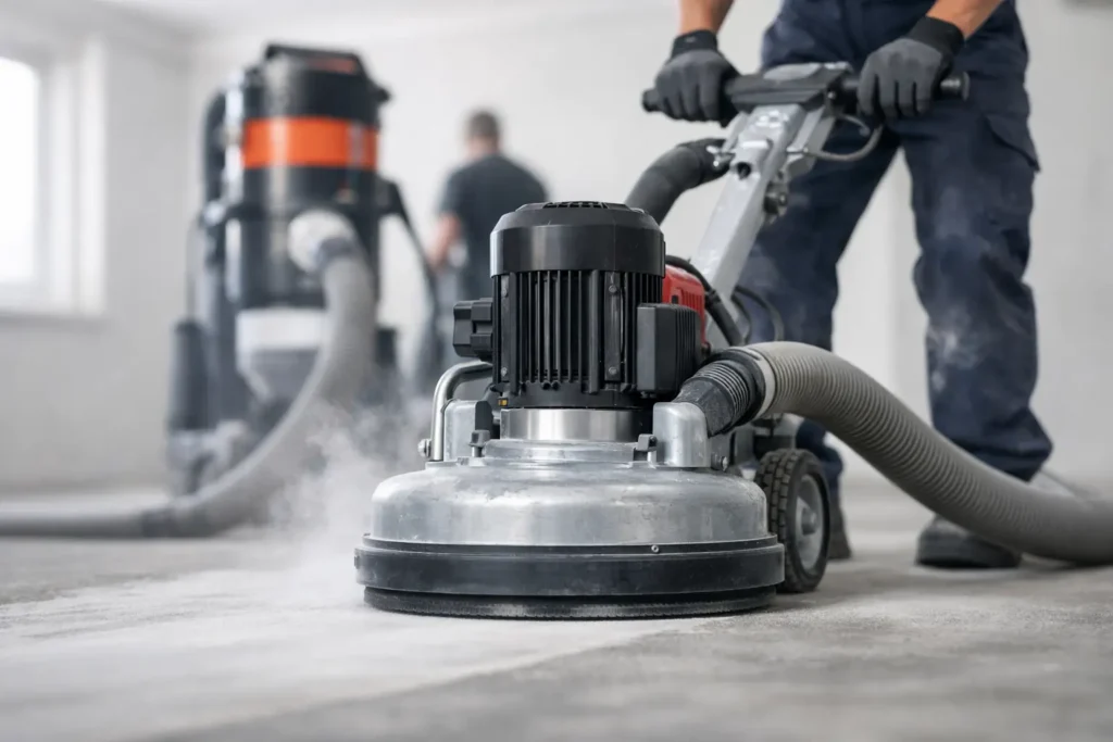 Dust Free Concrete Grinding Explained