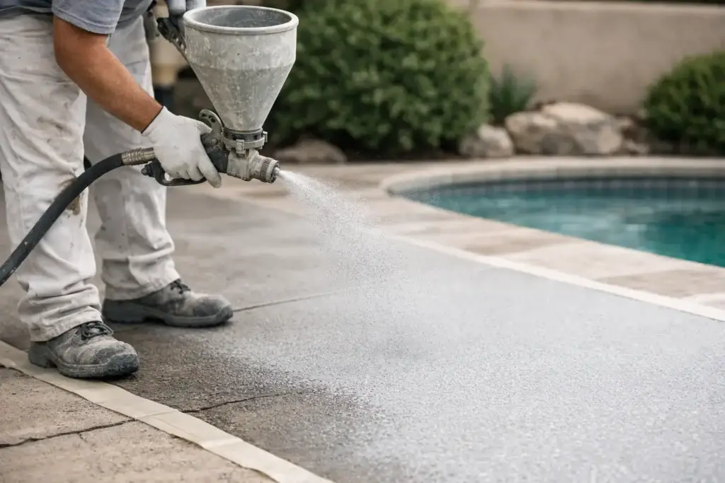 Spray On Concrete Resurfacing Explained