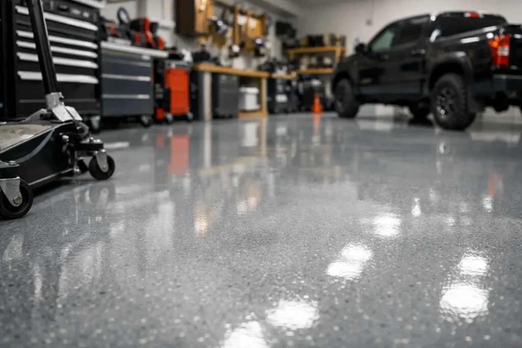 Workshop Epoxy Floor Benefits That Last